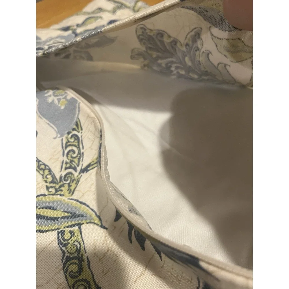 Waverly Maldives King Shams Vintage Green Blue Jacobean‎